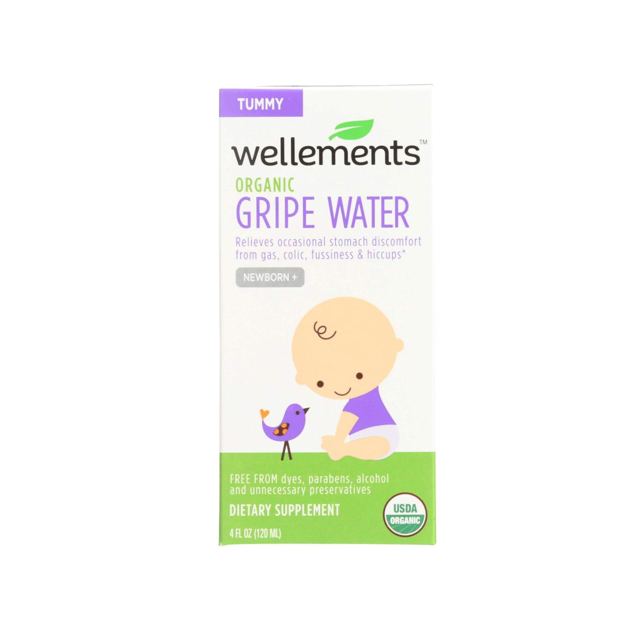 Wellements Gripe Water For Colic Organic