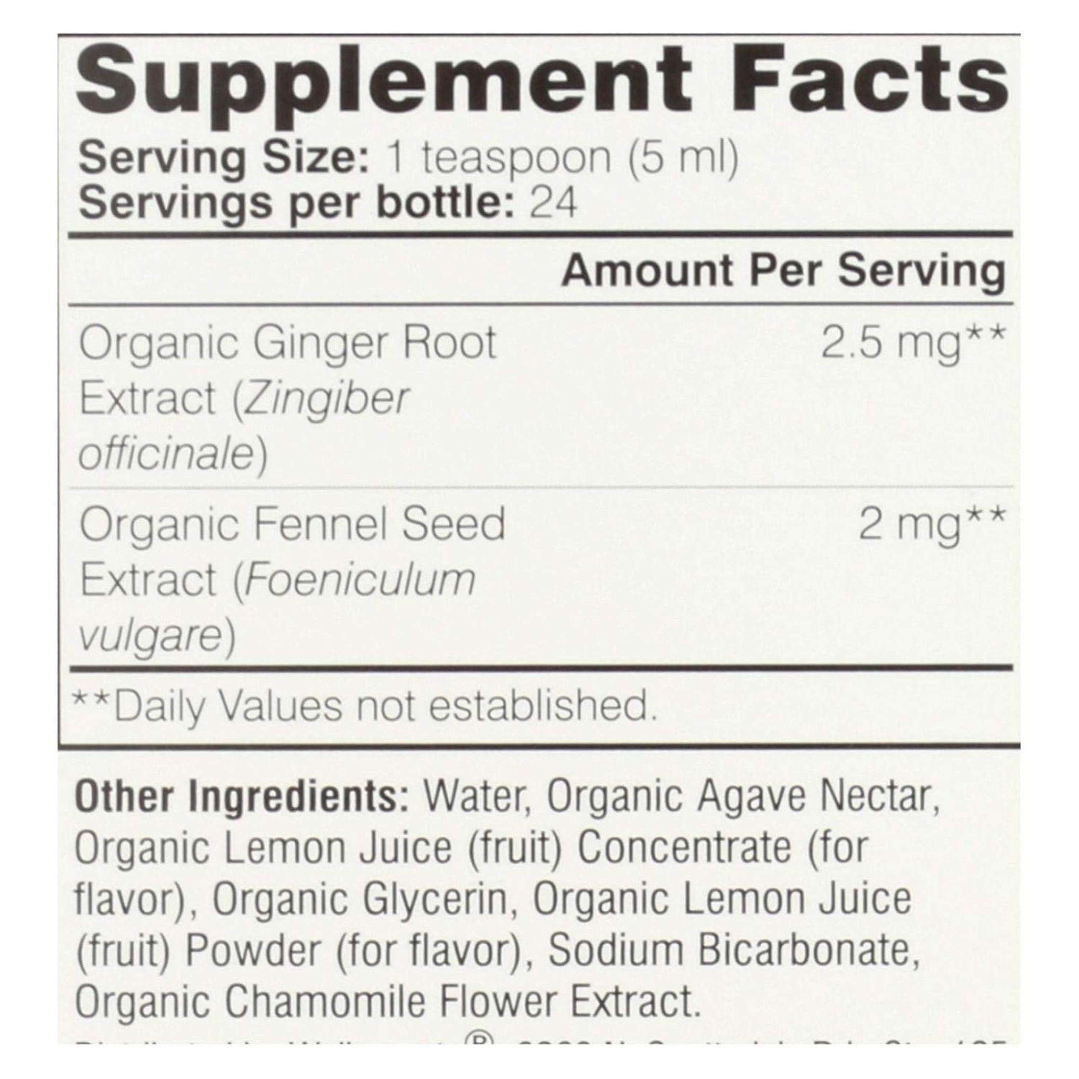 Wellements Gripe Water For Colic Organic