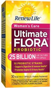 Renew Life Ultimate Flora Women's Care Probiotic Vegetarian Capsules