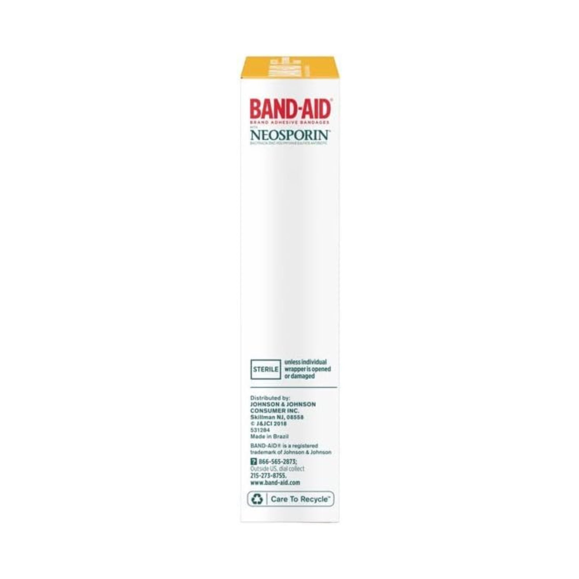 Band Aid Brand Adhesive Bandages Infection Defense With Neosporin Antibiotic Ointment, Pack Of Assorted Sizes, For Wound Care And First