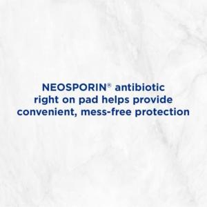 Band Aid Brand Adhesive Bandages Infection Defense With Neosporin Antibiotic Ointment, Pack Of Assorted Sizes, For Wound Care And First