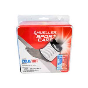 Mueller Cold/hot Wrap, Elastic, Black, One Size