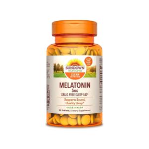 Sundown Naturals Melatonin Tablets 5 Mg