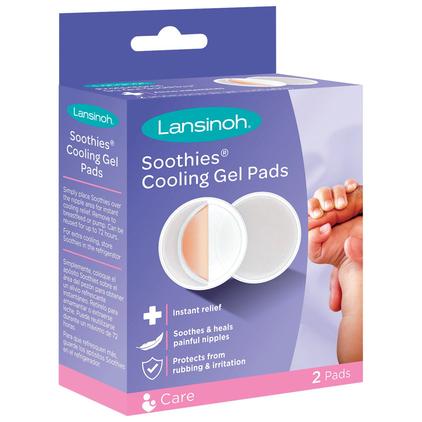 Lansinoh Soothies Gel Pads 2ct