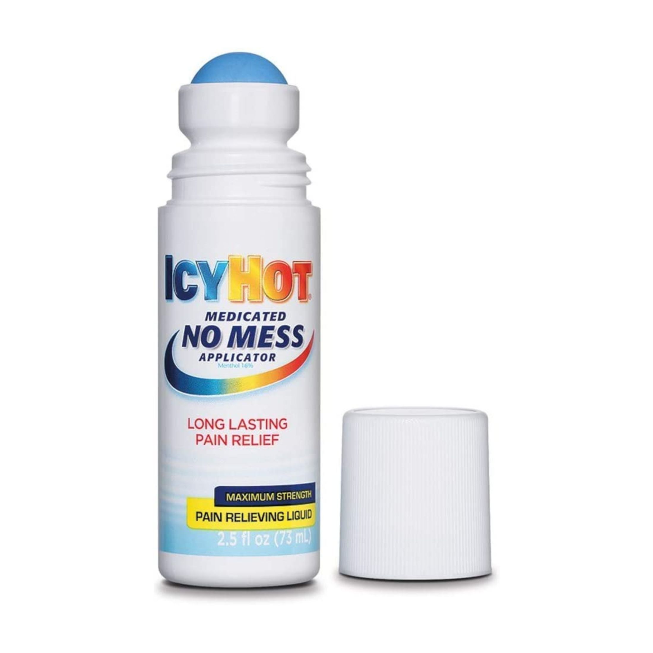 Icy Hot Pain Relief, No Mess, Roll On 2.5 Fl Oz