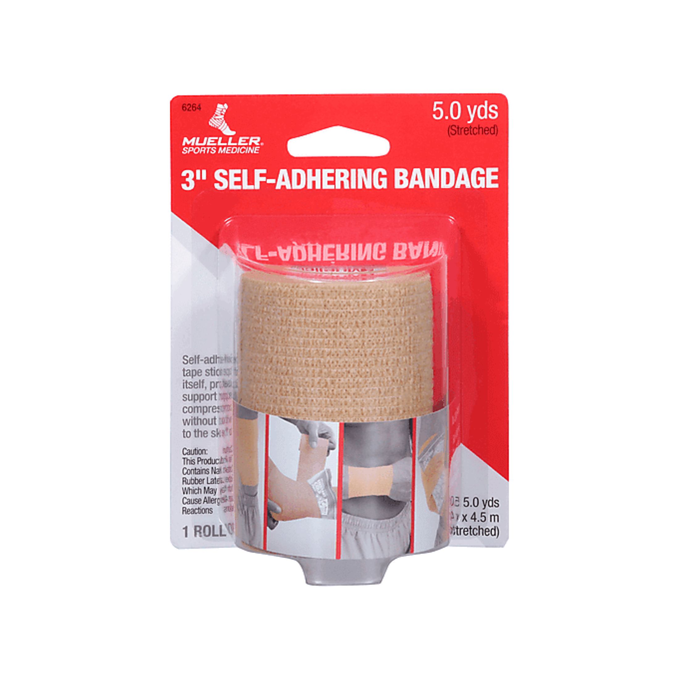 Mueller Sport Care Self-Adhering Bandage 3 Inch