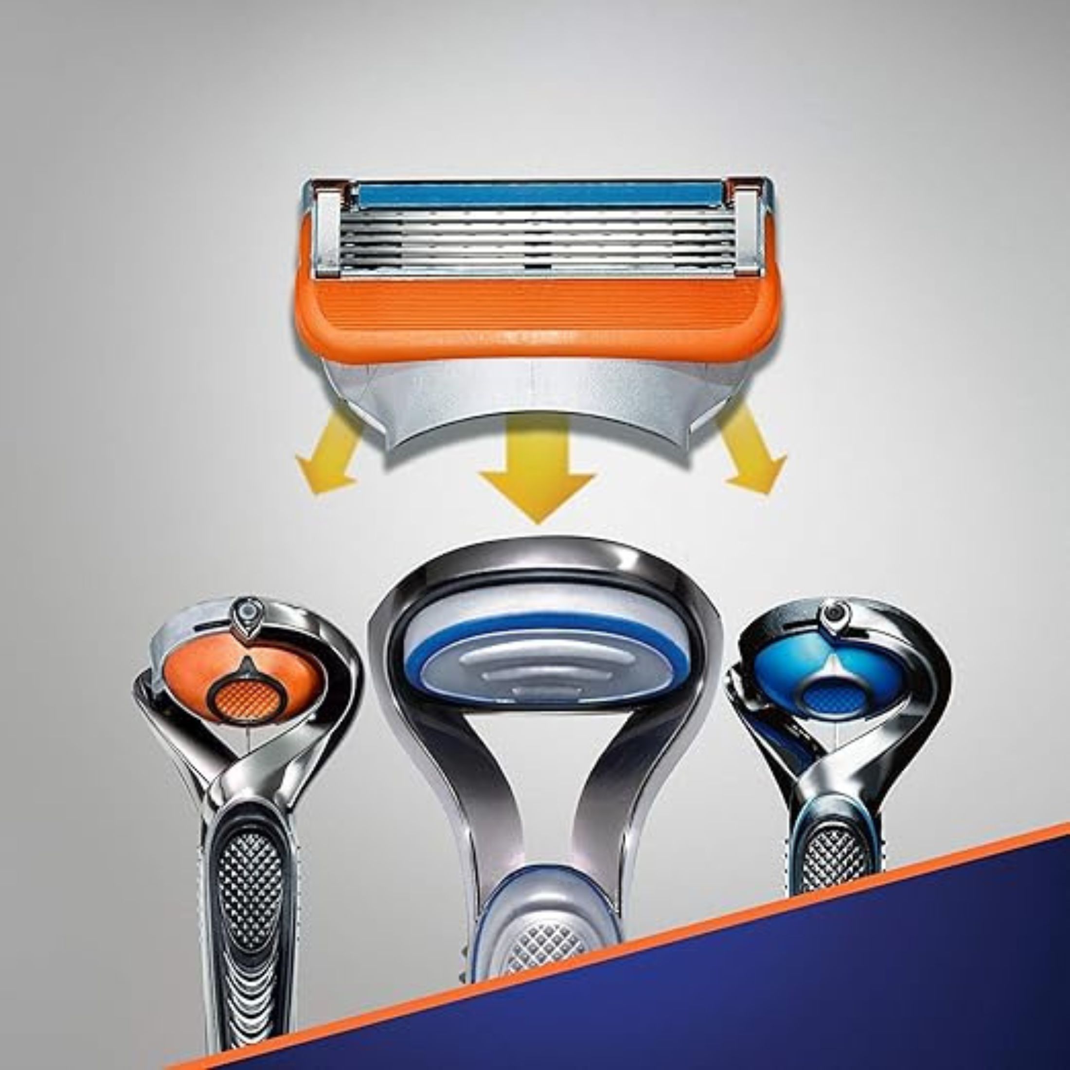 Gillette Fusion5 Men's Razor Blades, 8 Blade Refills