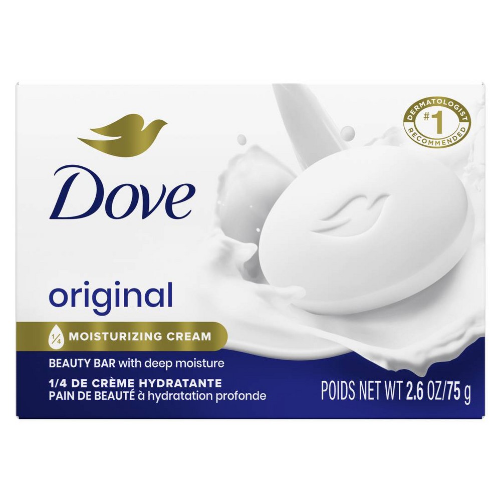 Dove Beauty Bar Gentle Skin Cleanser Original White