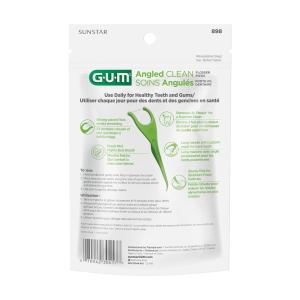 GUM Angled Flossers, Fresh Mint