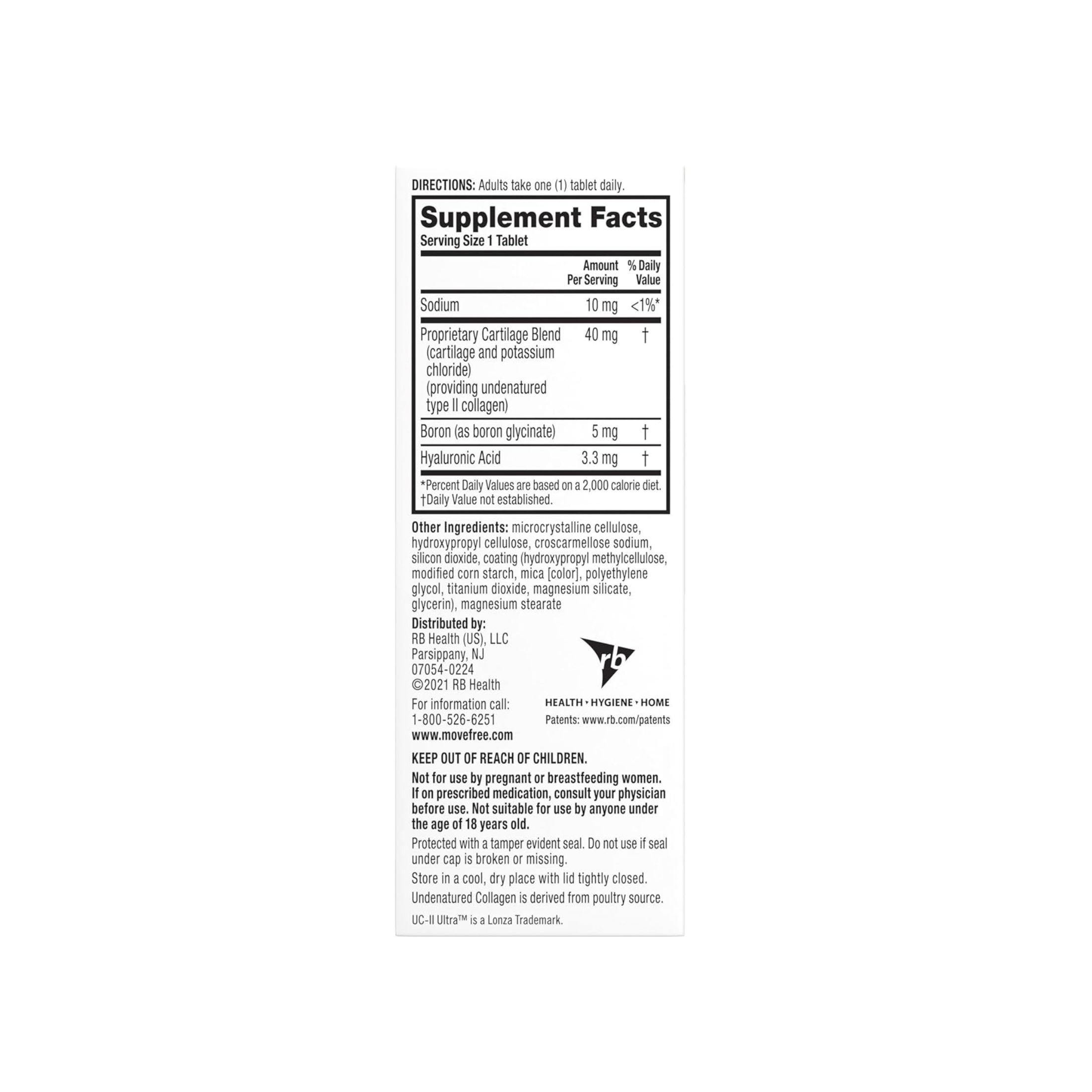 Move Free Schiff, Joint Health, Ultra, Triple Action, 30 Coated Tablets
