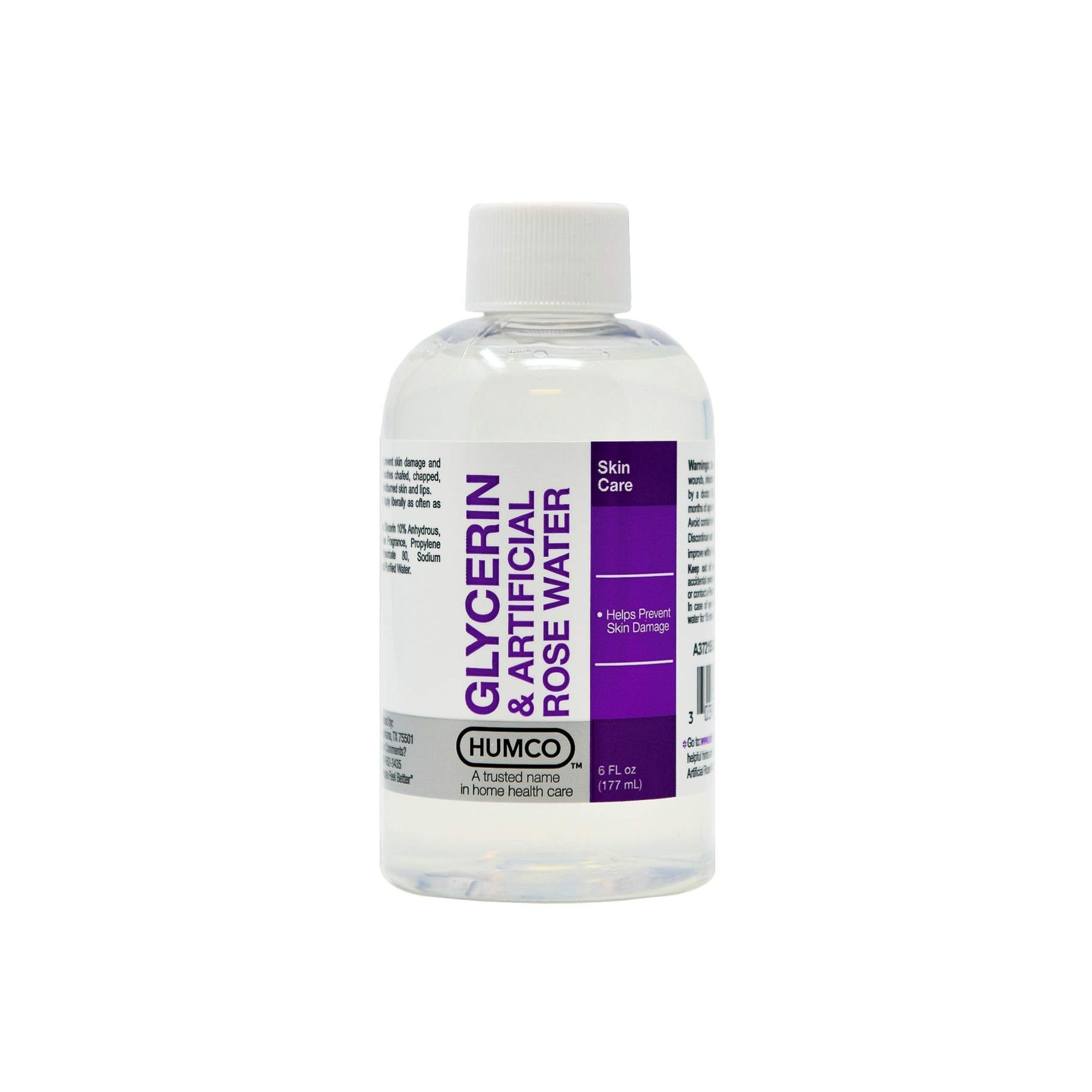 Humco Glycerin & Artificial Rose Water Skin Protectant 6 Fl. Oz