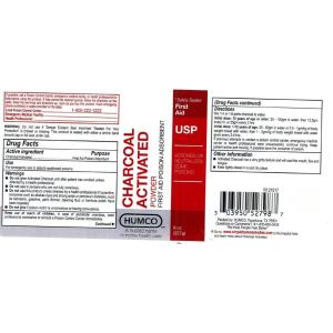 Humco 52791001 Charcoal Powder USP Activated 1 Oz, Shape