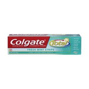 Colgate Total Toothpaste, Anticavity Fluoride And Antigingivitis, Fresh Mint Stripe, Gel