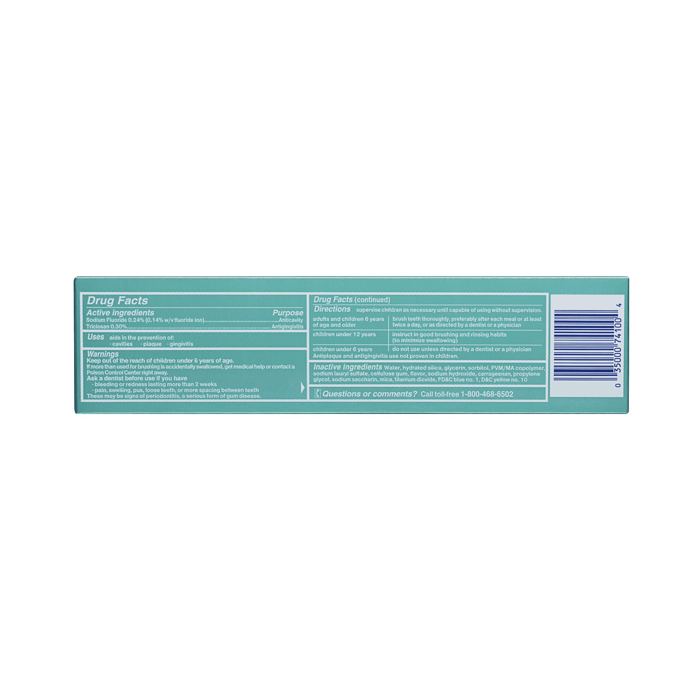 Colgate Total Toothpaste, Anticavity Fluoride And Antigingivitis, Fresh Mint Stripe, Gel