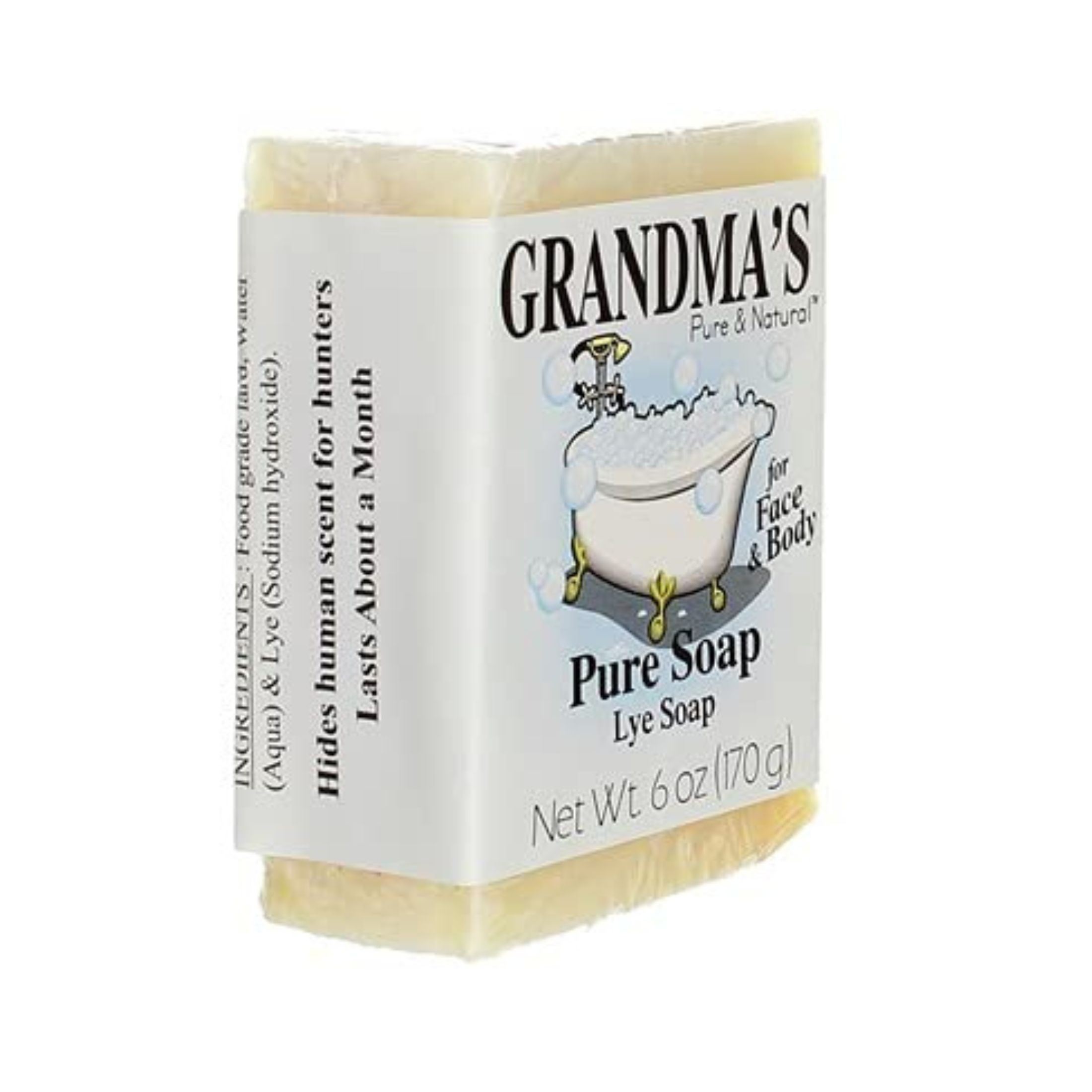 Remwood Products Grandma's Pure Lye Soap Bar