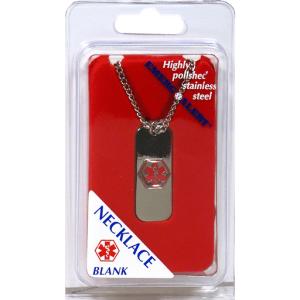Emerg Alert Med Id Necklace Blank