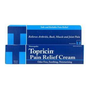 Topricin Anti-Inflammatory Pain Relief Cream, Tube 2 Oz