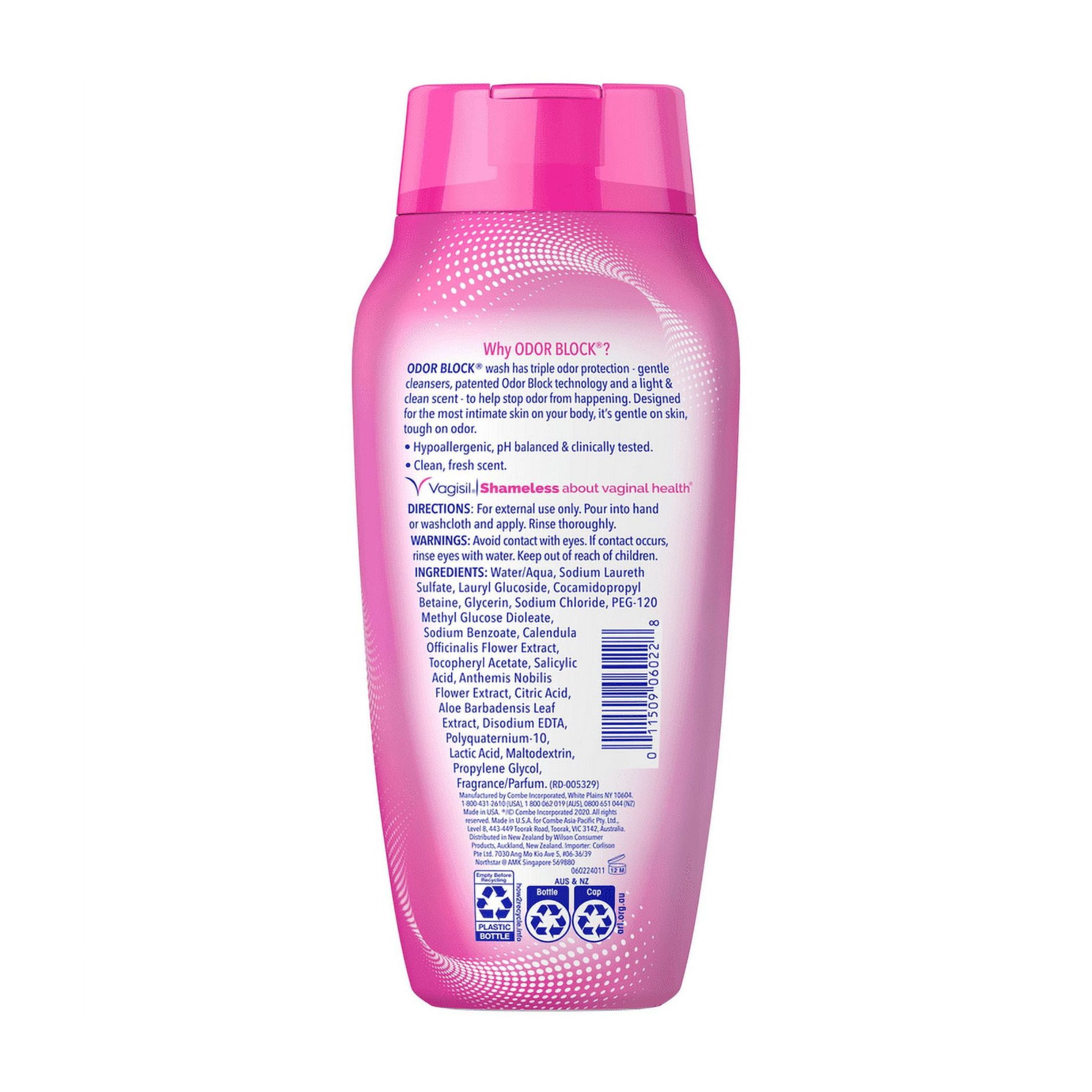 Vagisil Odor Block Daily Intimate Feminine Wash, 12 Fl Oz