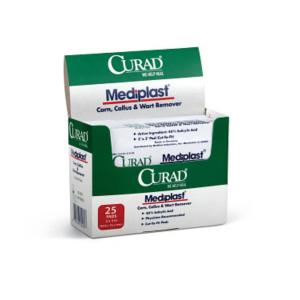 Curad Mediplast Corn, Callus & Wart Remover Pads
