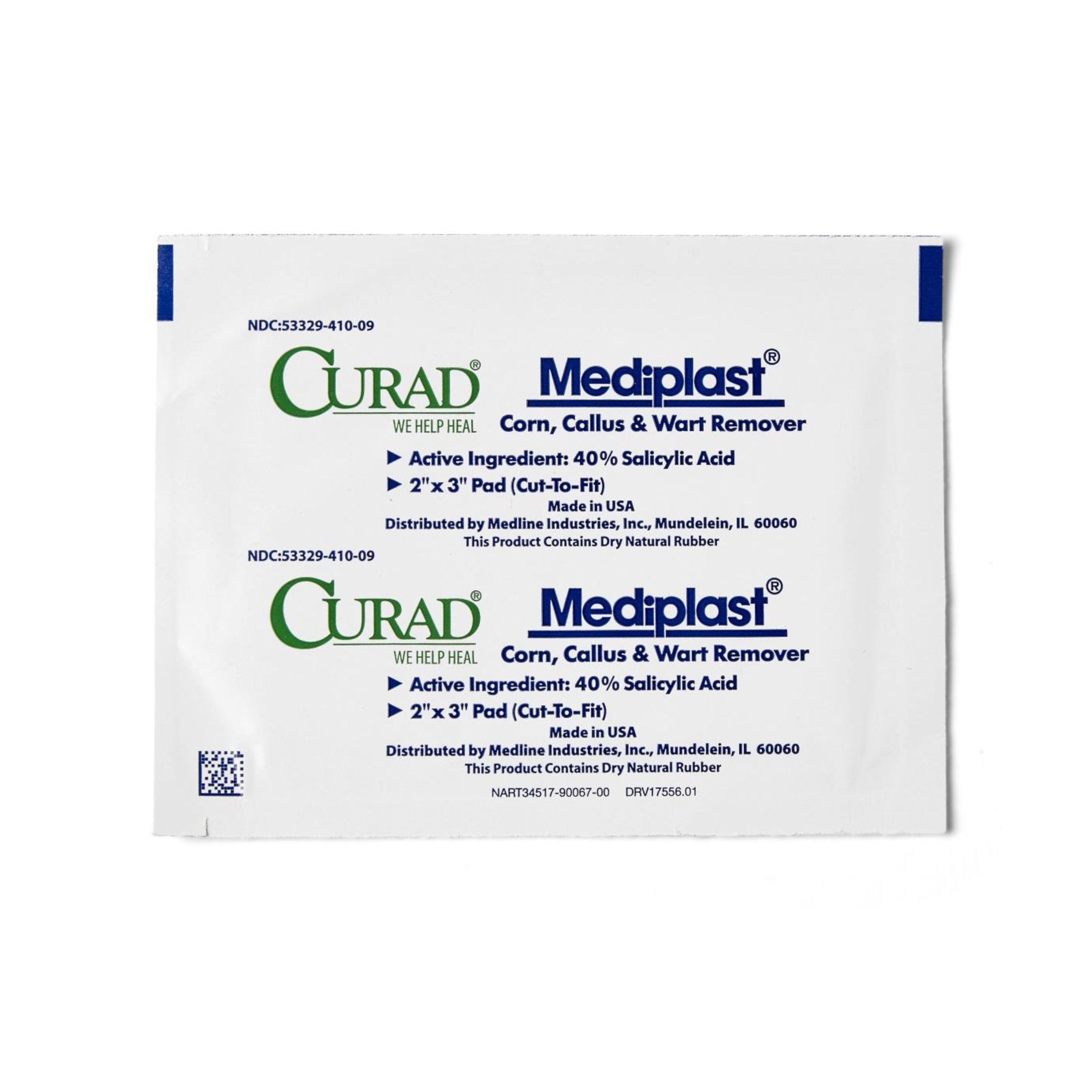 Curad Mediplast Corn, Callus & Wart Remover Pads