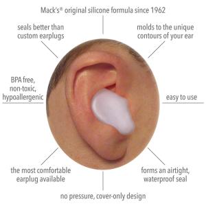 Mack's Earplugs, Pillow Soft, Silicone Putty, Value Pack