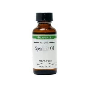 LorAnn Oils Spearmint Oil SS, Natural Flavor, 1 Ounce Bottle