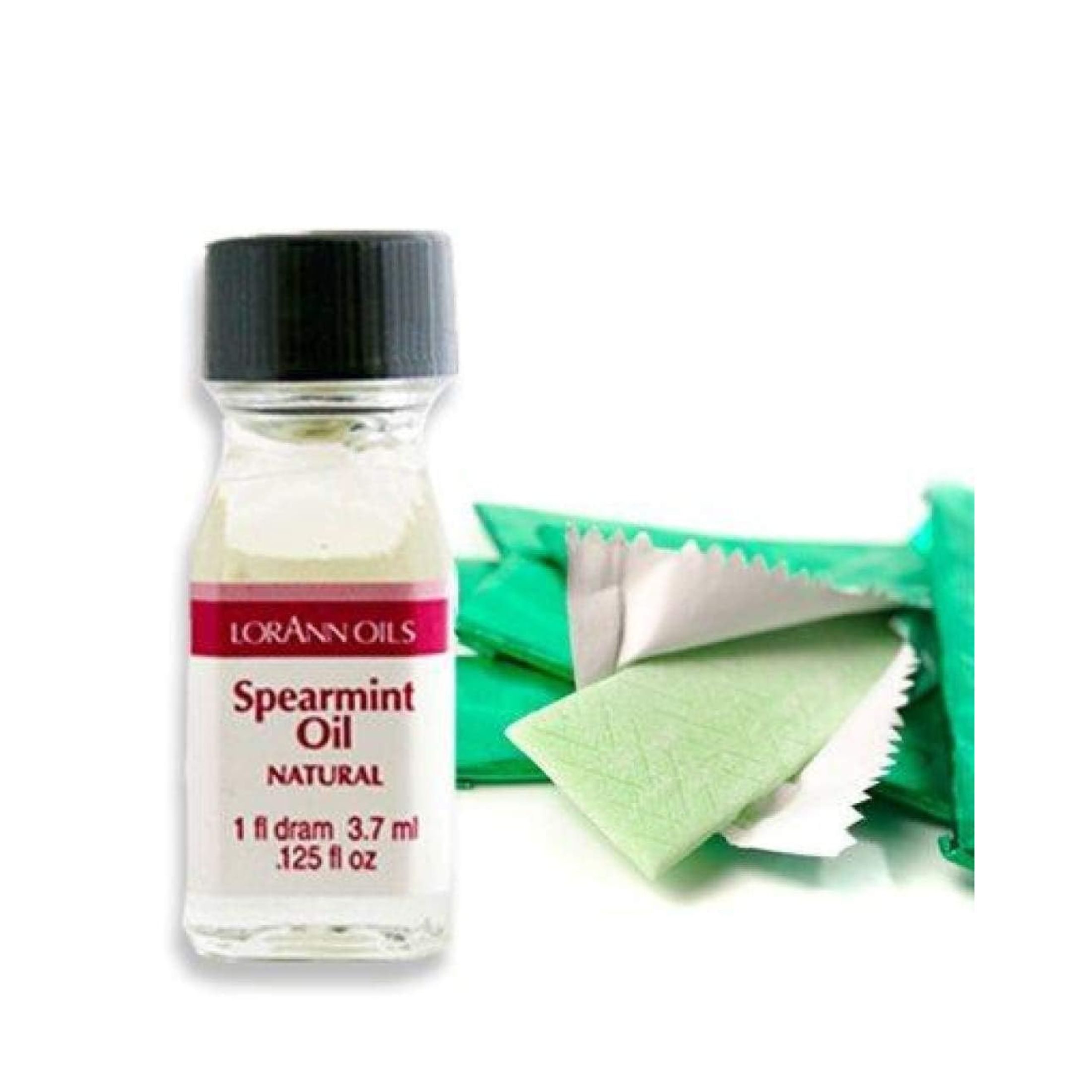 LorAnn Oils Spearmint Oil SS, Natural Flavor, 1 Ounce Bottle