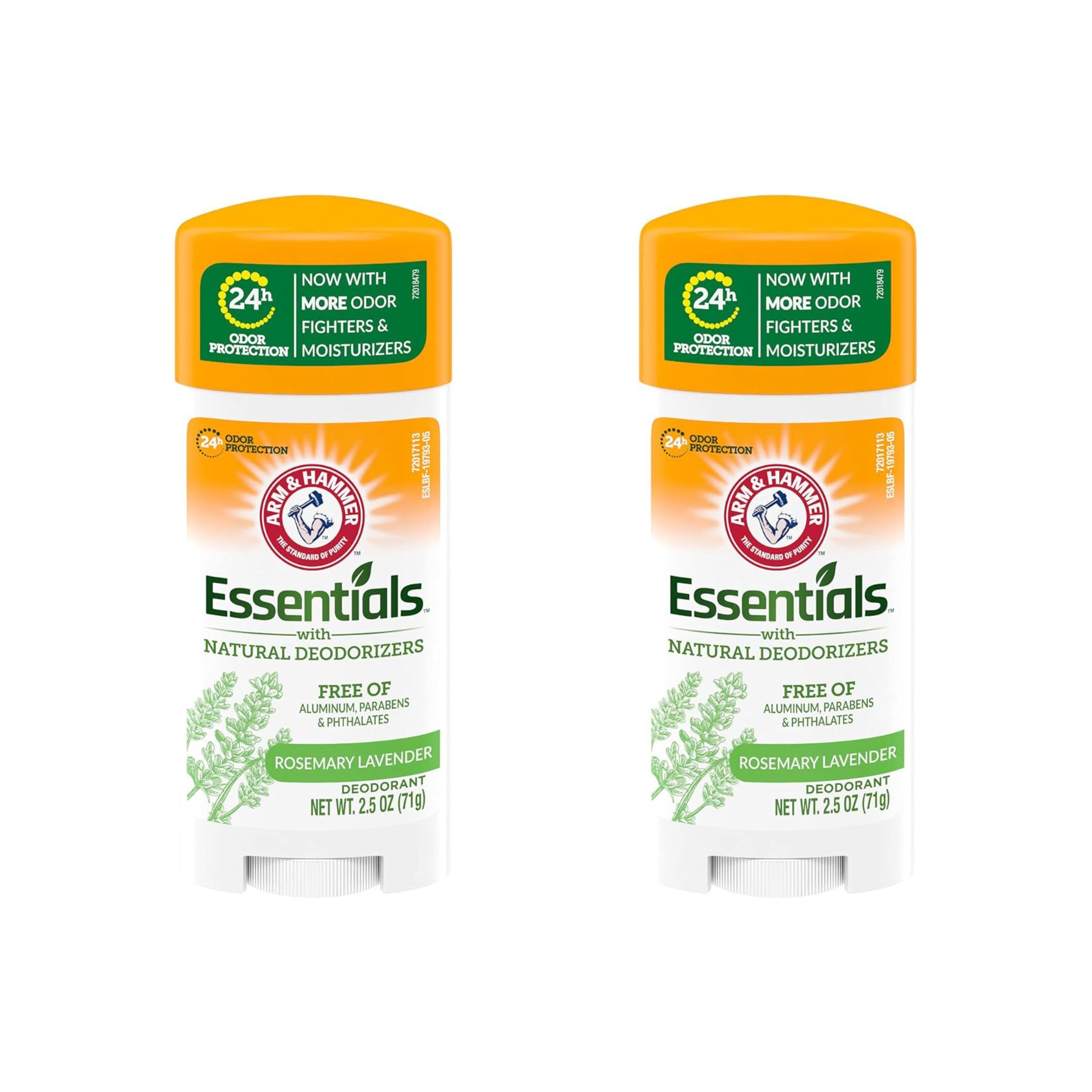 Arm & Hammer A&H Essentials Natural Deodorant Fresh Rosemary Lavender Natural- 2.5 Oz