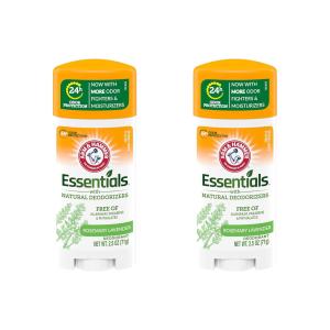 Arm & Hammer A&H Essentials Natural Deodorant Fresh Rosemary Lavender Natural- 2.5 Oz
