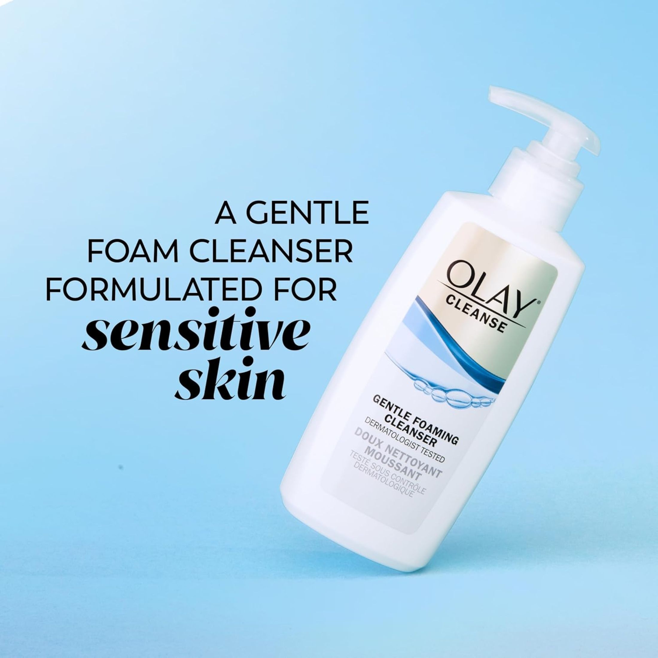 Olay Cleanse Gentle Foaming Cleanser 100% Oil Free Refresh Sensitive Skin 6.7oz