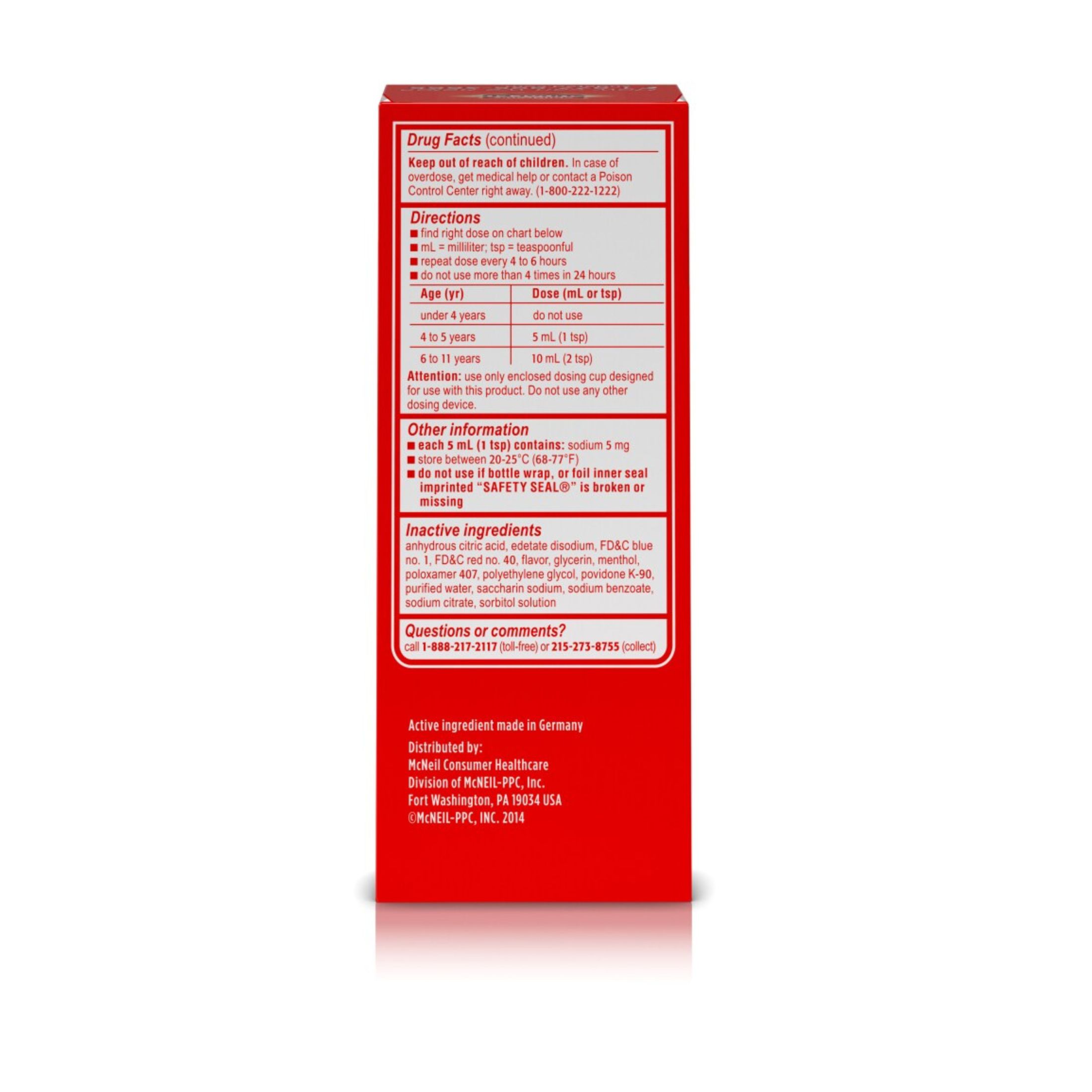 Children's Sudafed Nasal Decongestant, Non-Drowsy, Grape 4 Fl Oz