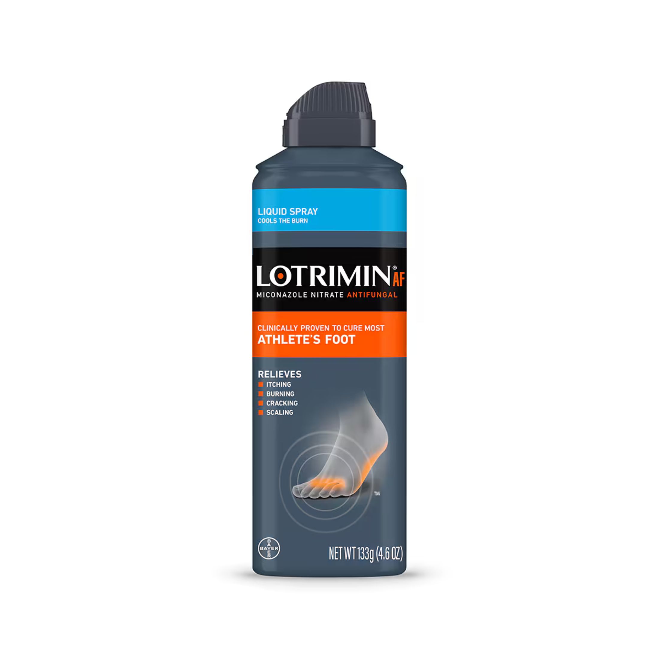 Lotrimin Liquid Spray Athlete’s Foot Antifungal 4.6oz