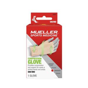 Mueller Compression & Support Gloves, Large
