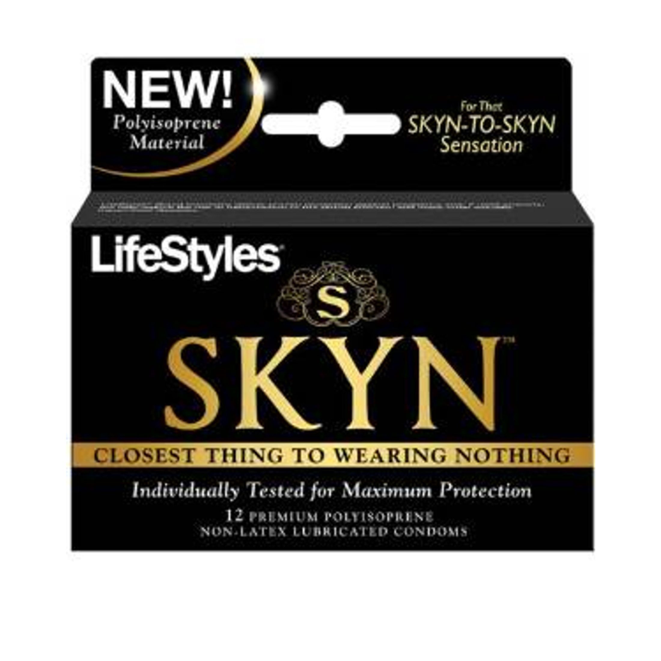 LifeStyles Skyn Condoms, Lubricated, Non-Latex, Original