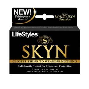 LifeStyles Skyn Condoms, Lubricated, Non-Latex, Original
