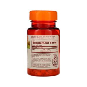 Sundown Naturals Folic Acid 400 Mcg With Vitamin B Supplement Tablets 250