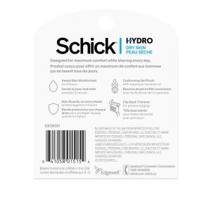 Schick Hydro Dry Skin 5 Blades Cartridges