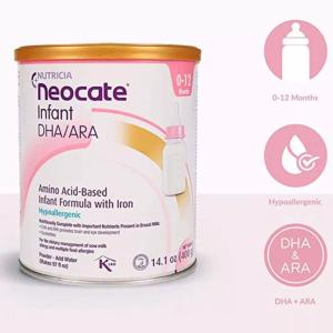 Nutricia Neocate 0-12M Hypoallergenic Infant Formula Powder, 14.1 OZ