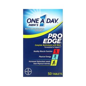 One A Day Pro Edge Complete Multivitamin Tablets For Men