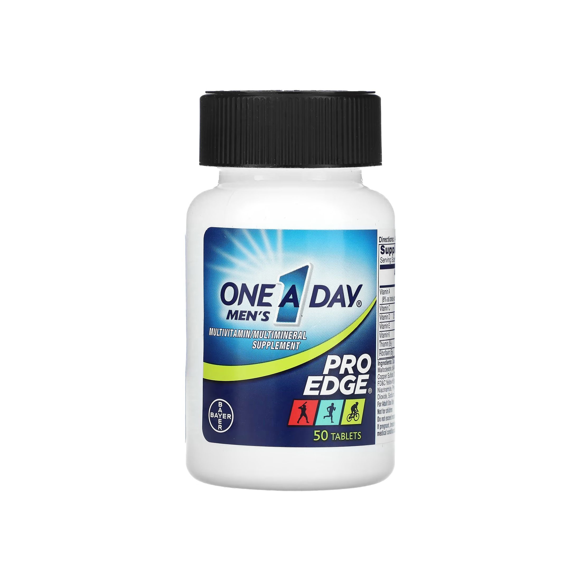 One A Day Pro Edge Complete Multivitamin Tablets For Men
