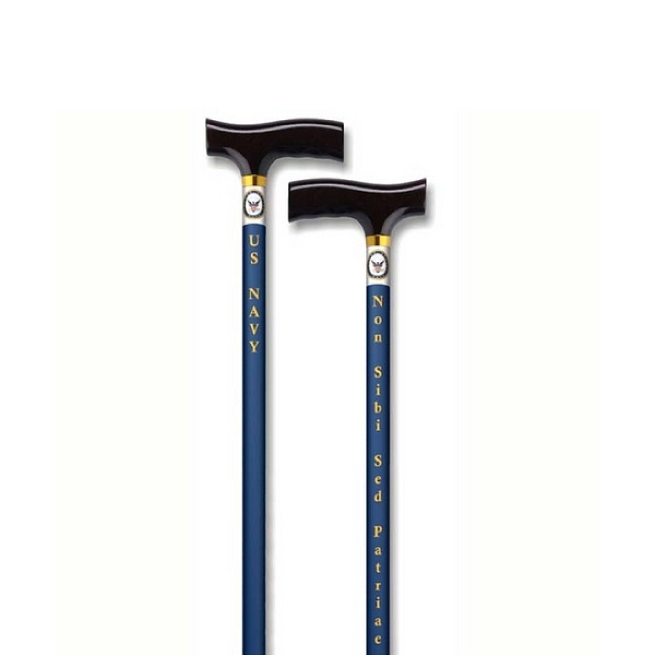 Alex Orthopedic 15282 Straight Cane With Fritz Handle, US Navy