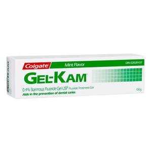 Colgate Gel-Kam Fluoride Preventative Fruit & Berry Flavor Treatment Gel 4.3 Oz