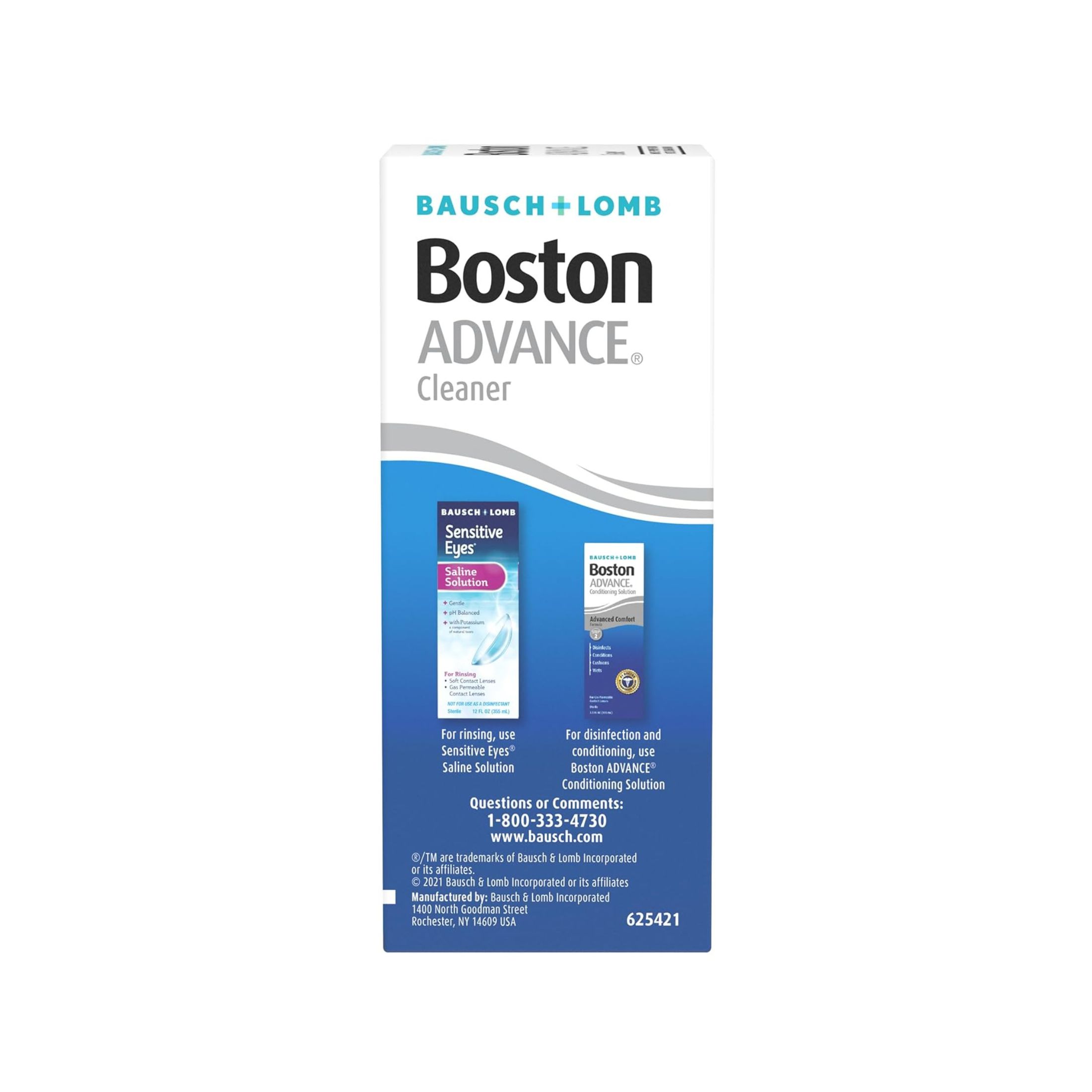 Bausch & Lomb Boston Advance Comfort Formula Conditioning Solution For Contact Lens, 3.5 Oz