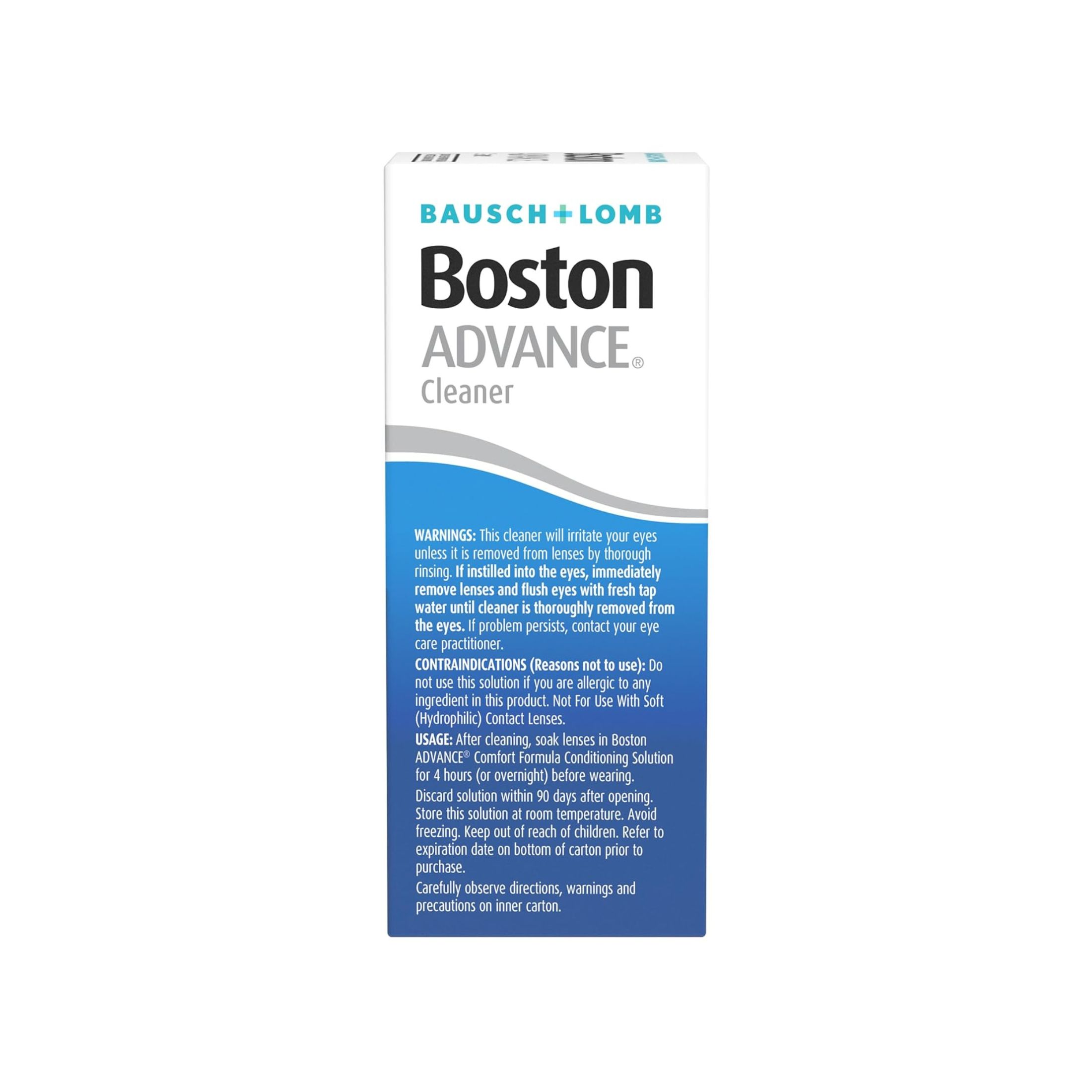 Bausch & Lomb Boston Advance Comfort Formula Conditioning Solution For Contact Lens, 3.5 Oz