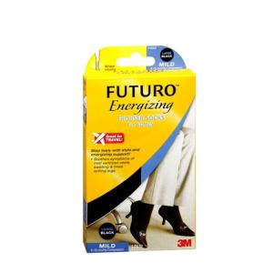 Futuro Energizing Trouser Socks For Women Mild Large Black