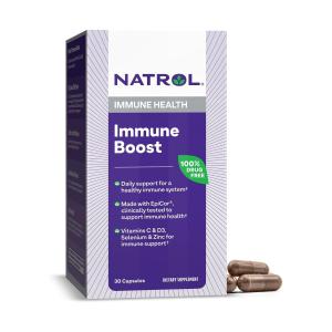 Natrol Immune Boost Dietary Supplement Capsules