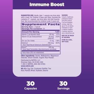 Natrol Immune Boost Dietary Supplement Capsules