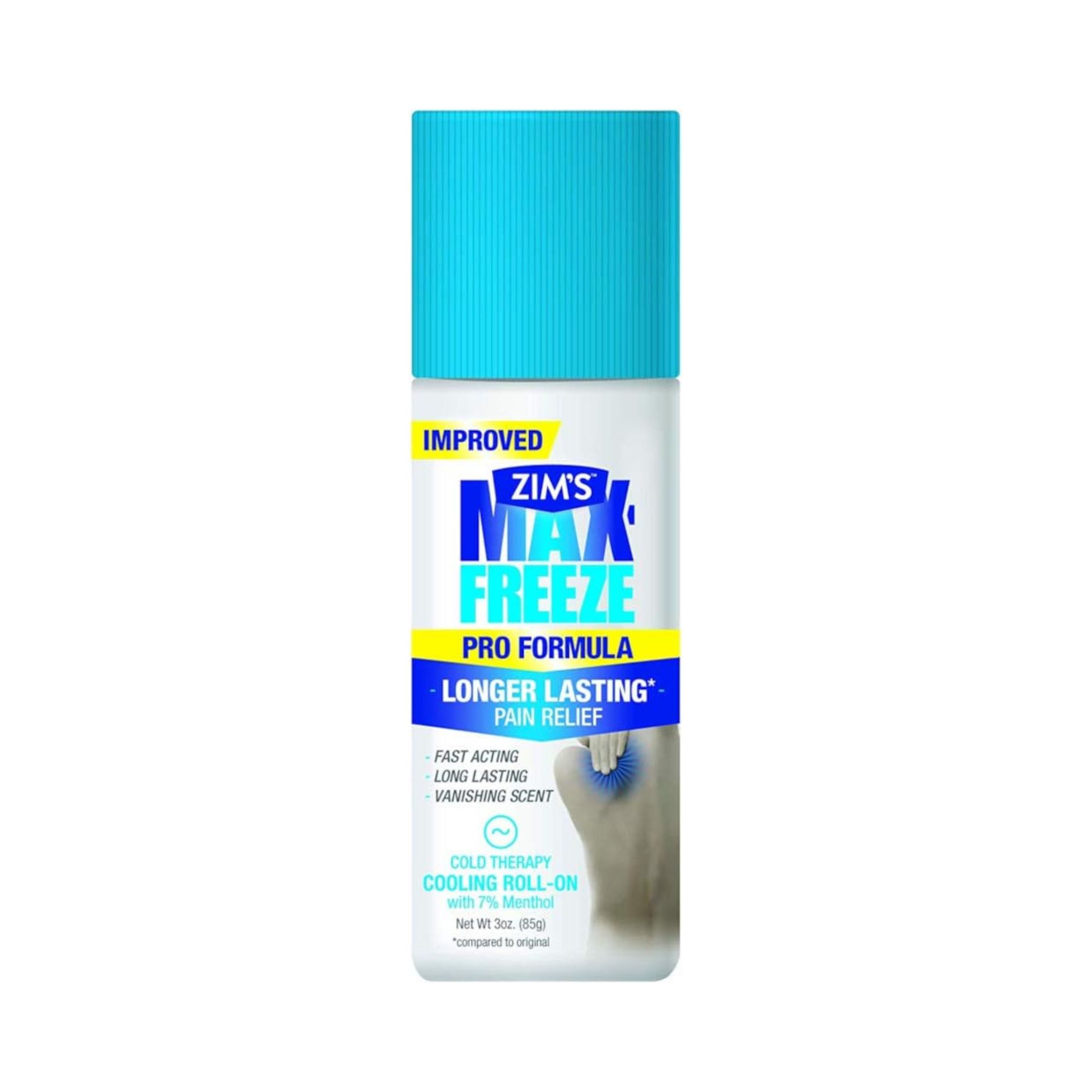 Zim's Max Freeze Pain Relief Roll On 3.00 Oz