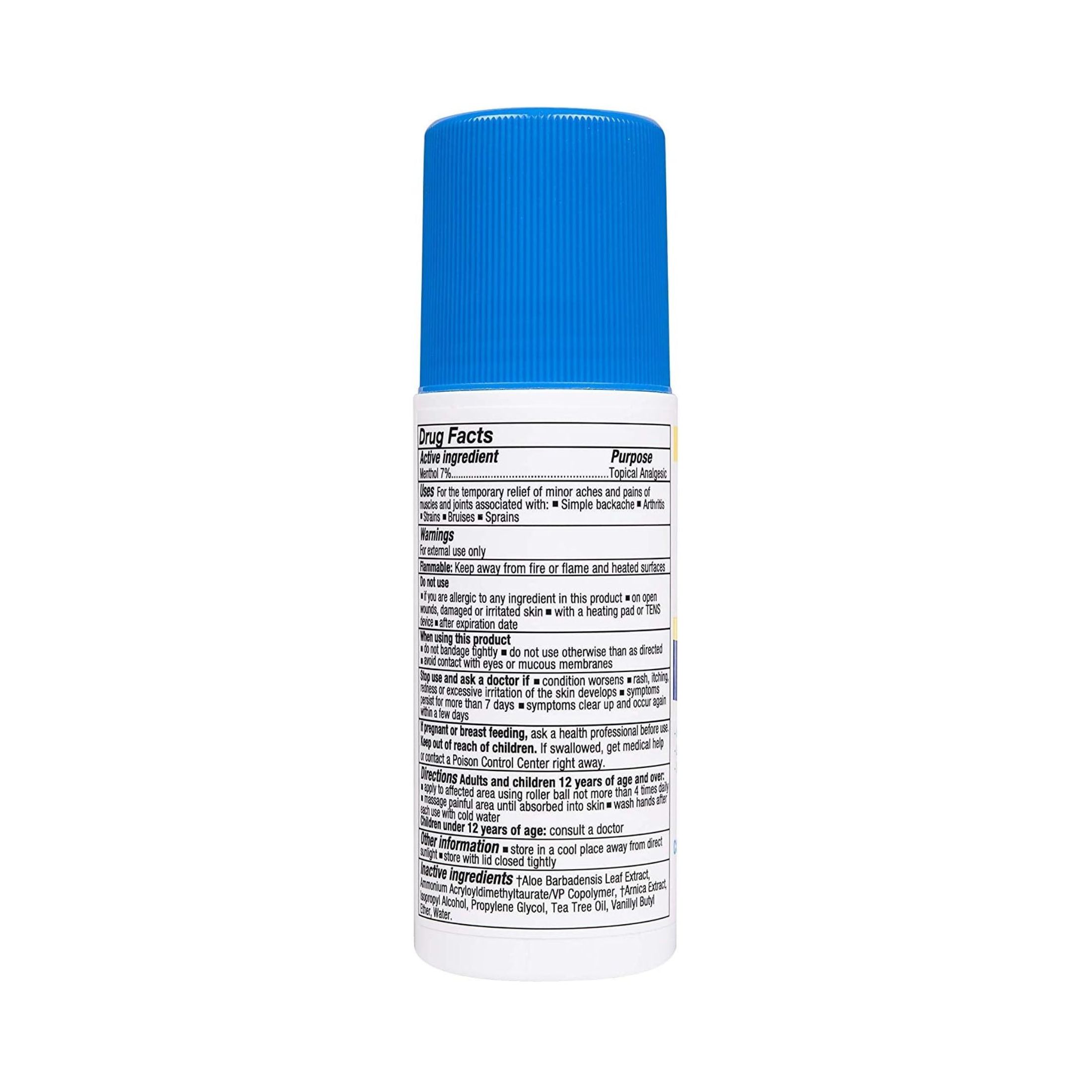 Zim's Max Freeze Pain Relief Roll On 3.00 Oz