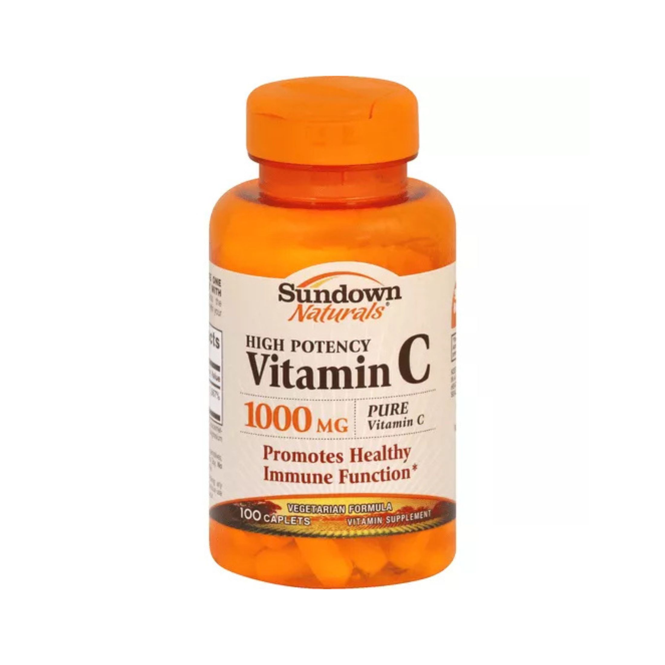 Sundown Naturals Vitamin C, High Potency, 1000 Mg, Caplets